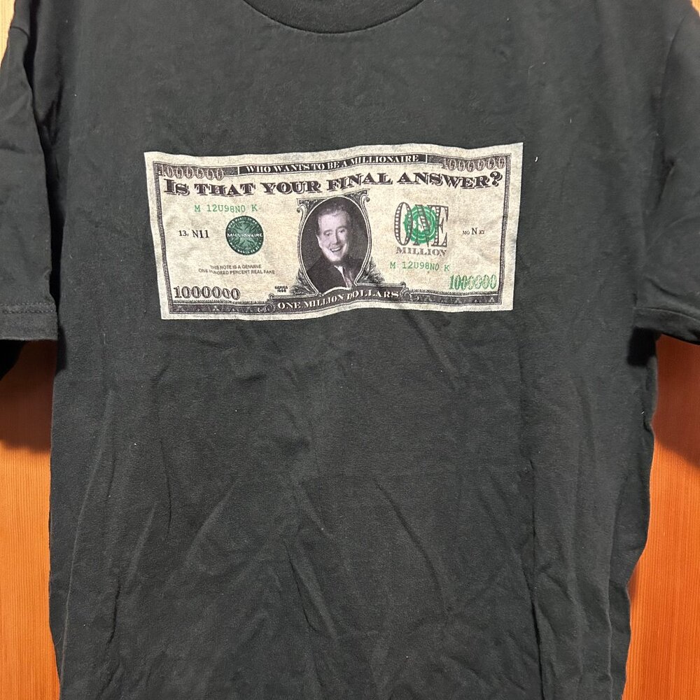 Vintage Who Wants to be a Millionare? Shirt Regis Philbin